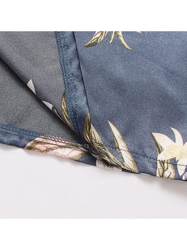 Pyjama En Satin "Mirage de Fleur"
