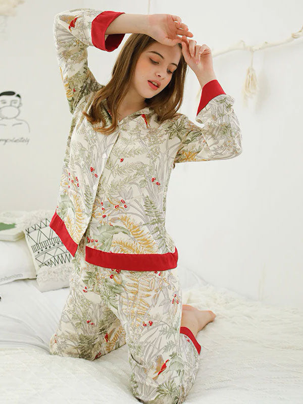 Ensemble Pyjama en Satin "Douce Évasion"