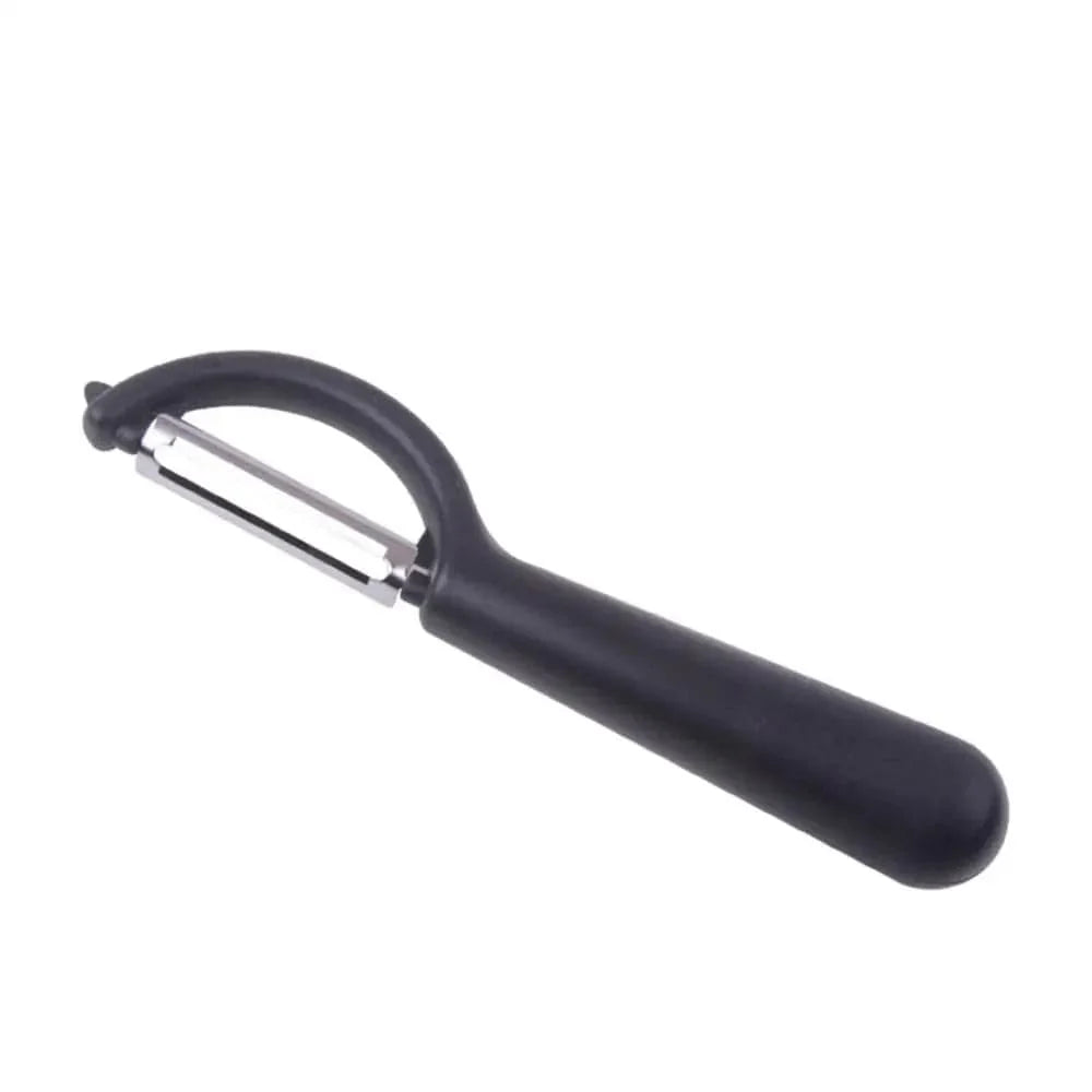 Épluche-légumes multifonction inox - Outil de cuisine pratiqueTableRow - Qualité premium black