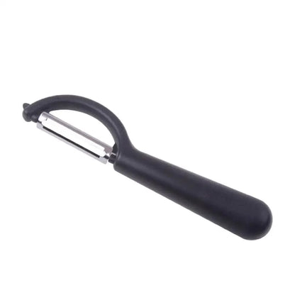 Épluche-légumes multifonction inox - Outil de cuisine pratiqueTableRow - Qualité premium black