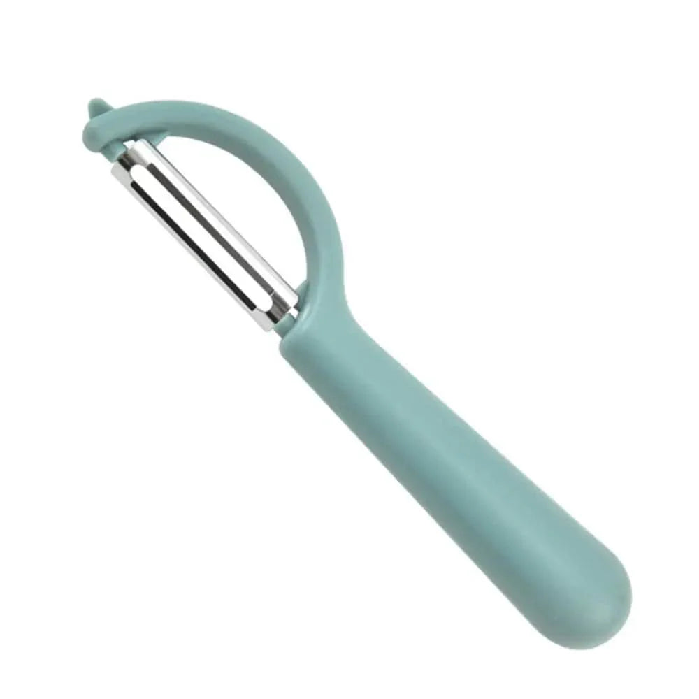 Épluche-légumes multifonction inox - Outil de cuisine pratiqueTableRow - Qualité premium Light blue