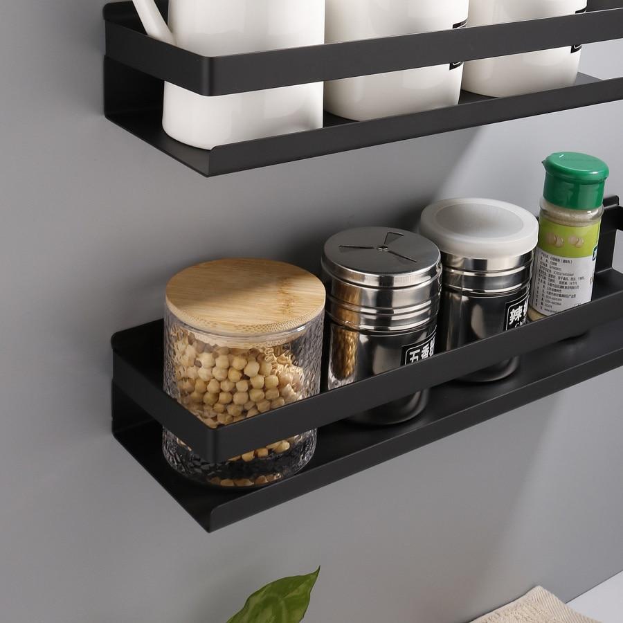 Étagère Murale Noire Design