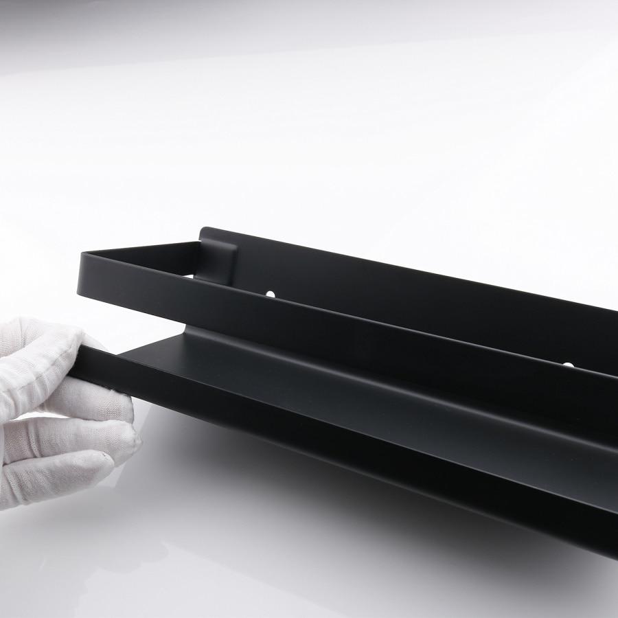 Étagère Murale Noire Design