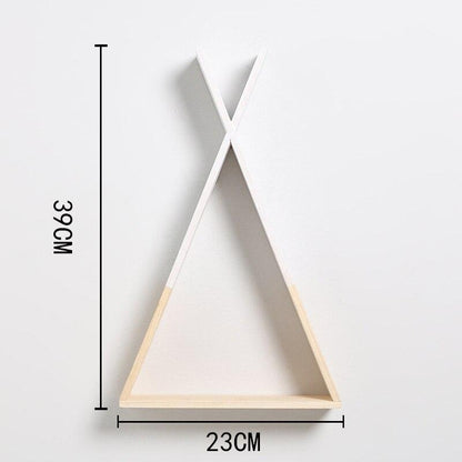 Étagère Murale Triangle