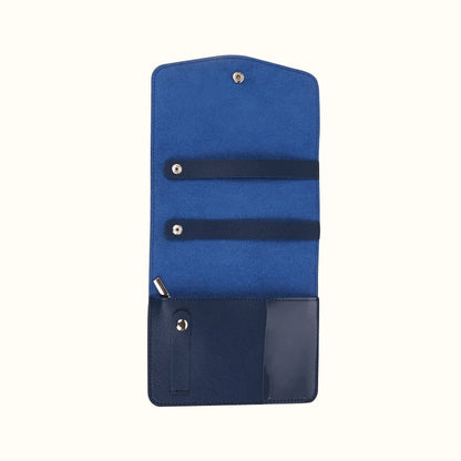 Etui à bijoux de voyage en cuir