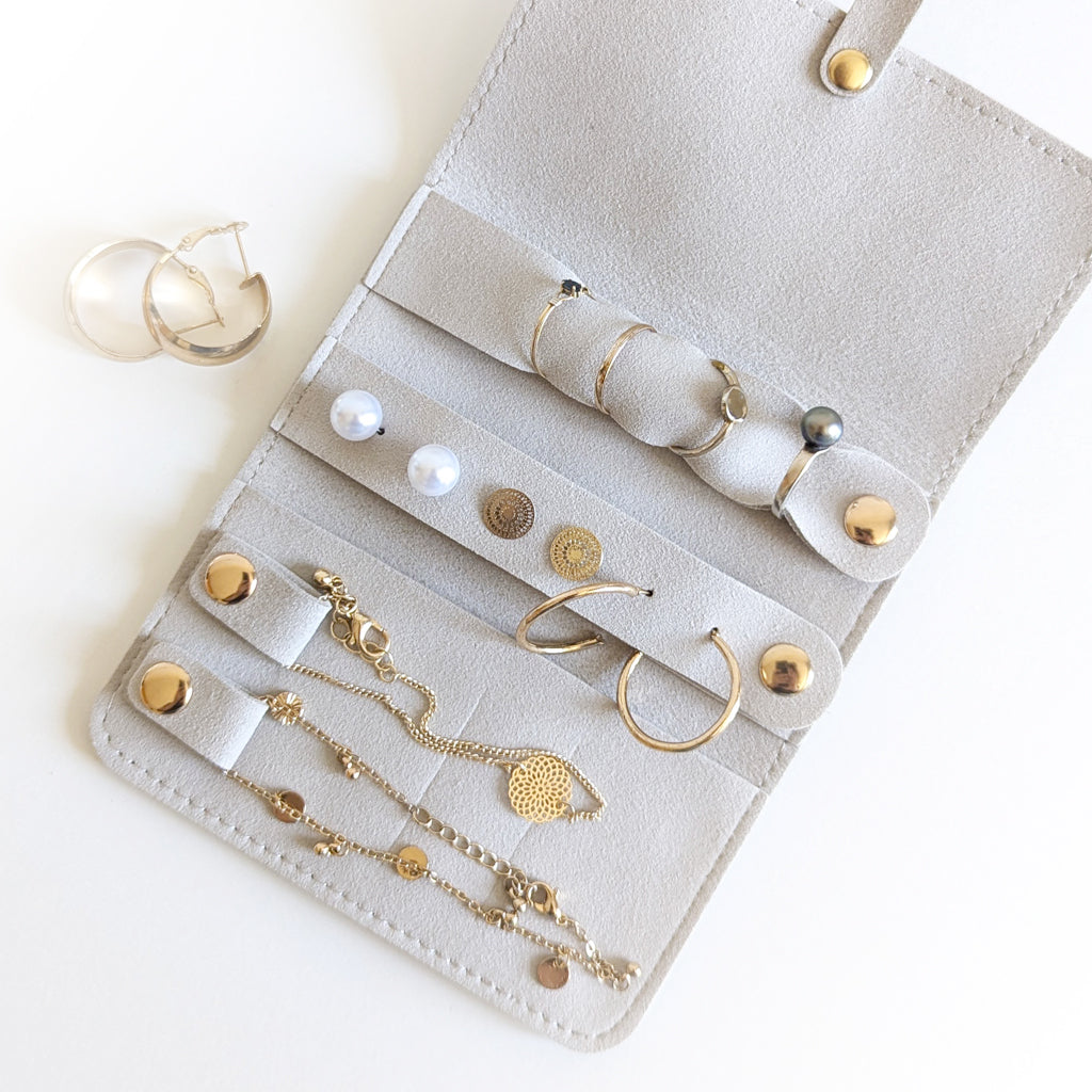 Petit étui de voyage pour bijoux