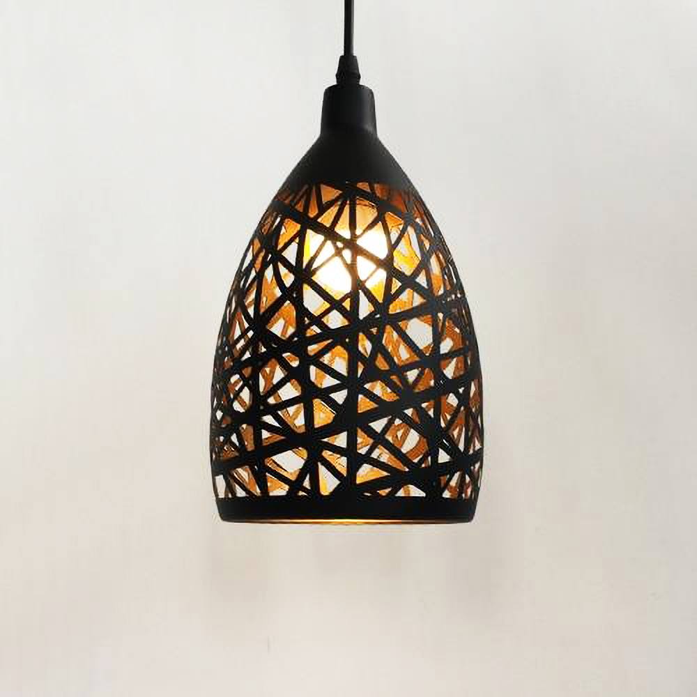 Suspension Besson - Lampe Vintage en Métal, Design Inspiré des Lanternes Anciennes