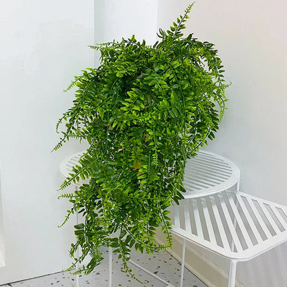Fausse Plante Extérieur de Style Feuilles de Vigne