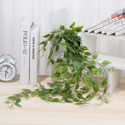 Fausse Plante Tombante en Pot Réaliste