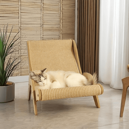 fauteuil pour chat griffoir