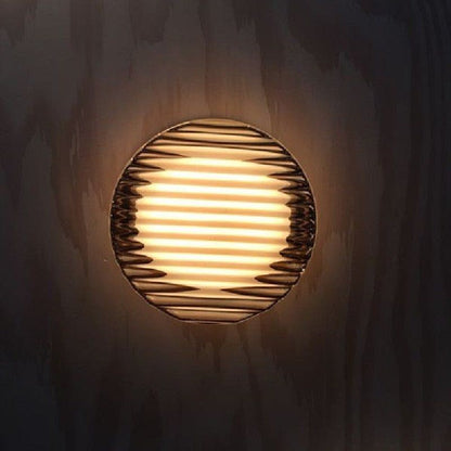 Applique Murale LED Moderne en Forme Ronde – Éclairage Doux avec Diffuseur en Verre Mylk pour Salon et Chambre
