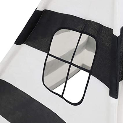Tente Tipi Garçon Noir et Blanc