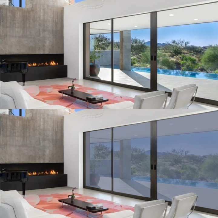 Film Miroir Sans Tain avec Isolation Thermique