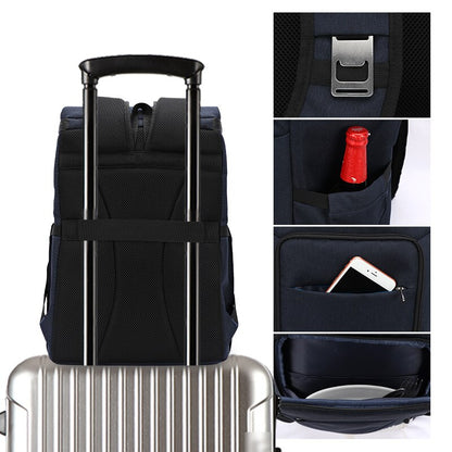 Sac à Dos Isotherme Bleu et Gris