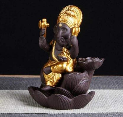 Fontaine à encens Ganesh