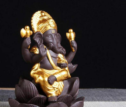 Fontaine à encens Ganesh