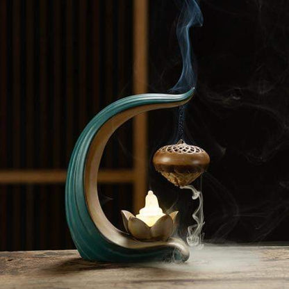 Brûle encens lotus fleur