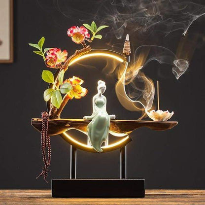 Brûle encens traditionnel asiatique