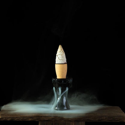 Cône d'encens à refoulement