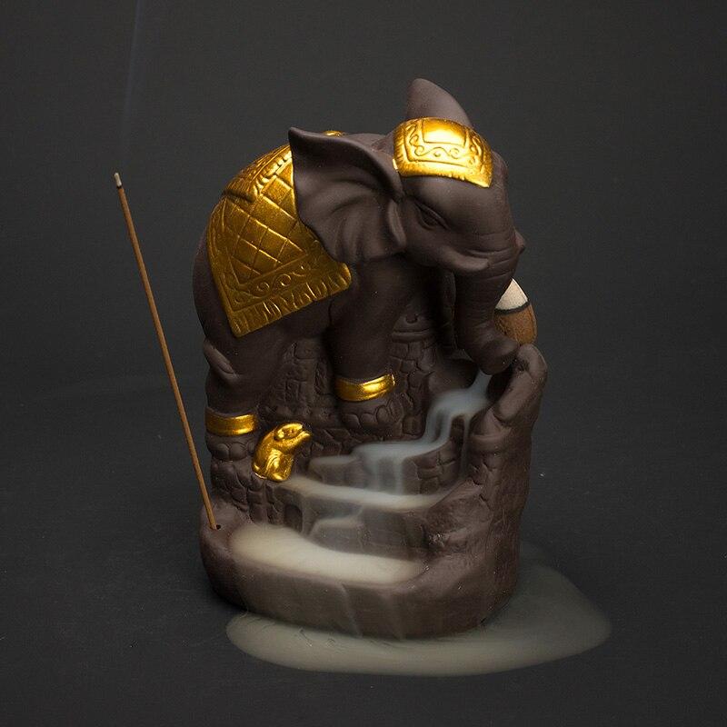 Fontaine à encens éléphant