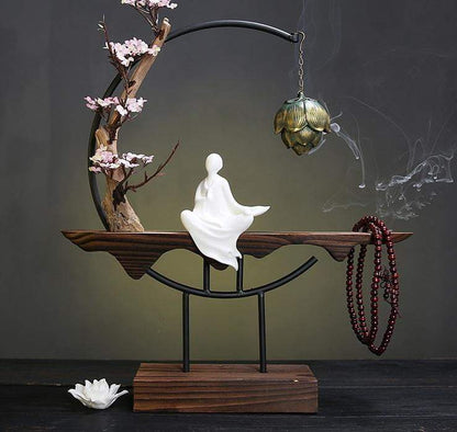 Brûle encens asiatique