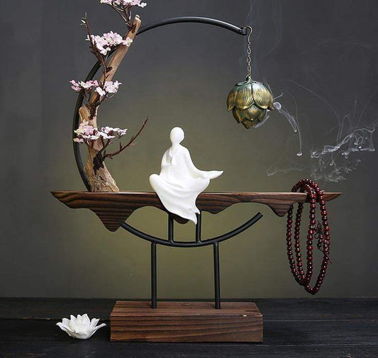 Brûle encens asiatique