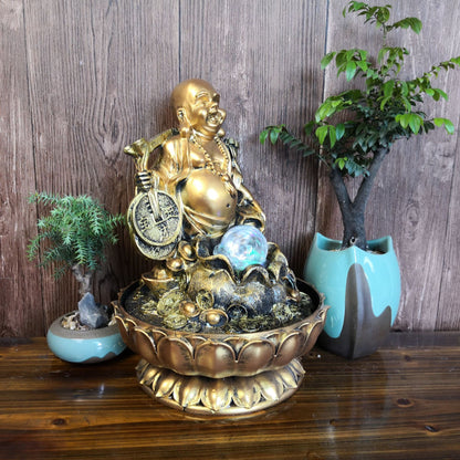 Fontaine Bouddha rieur
