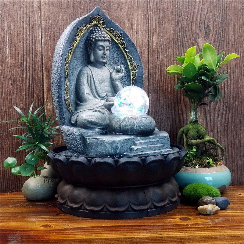 Fontaine Bouddha avec boule