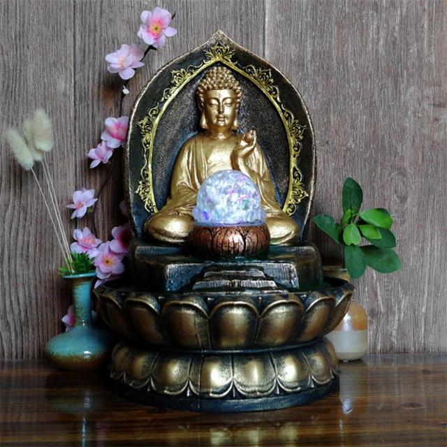 Fontaine Bouddha a boule