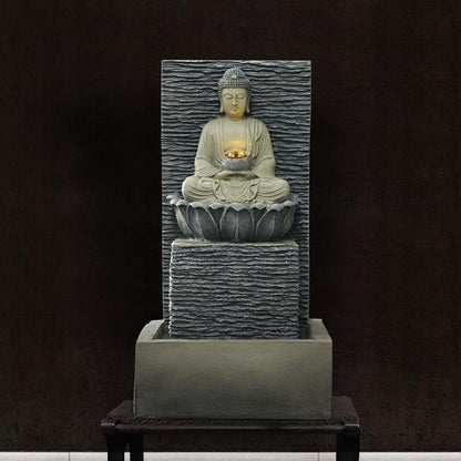 Fontaine Bouddha zen
