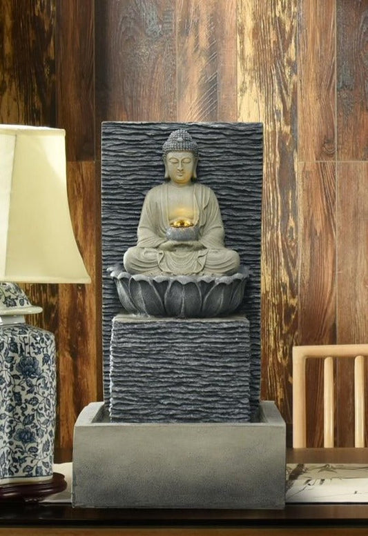 Fontaine Bouddha zen