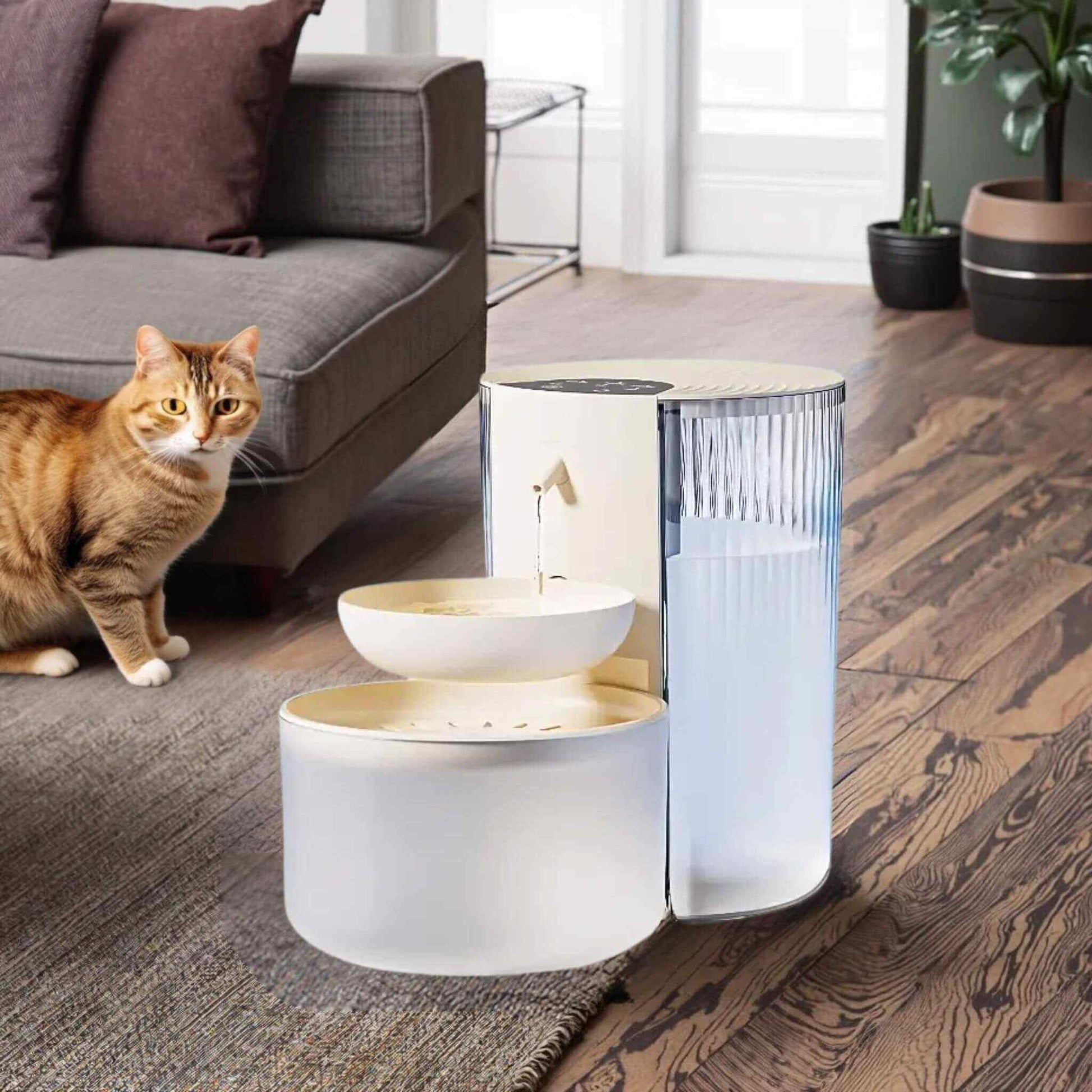 fontaine-eau-pour-chat-beige-mobile