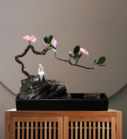 Fontaine japonaise zen