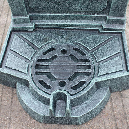 Fontaine murale sur pied
