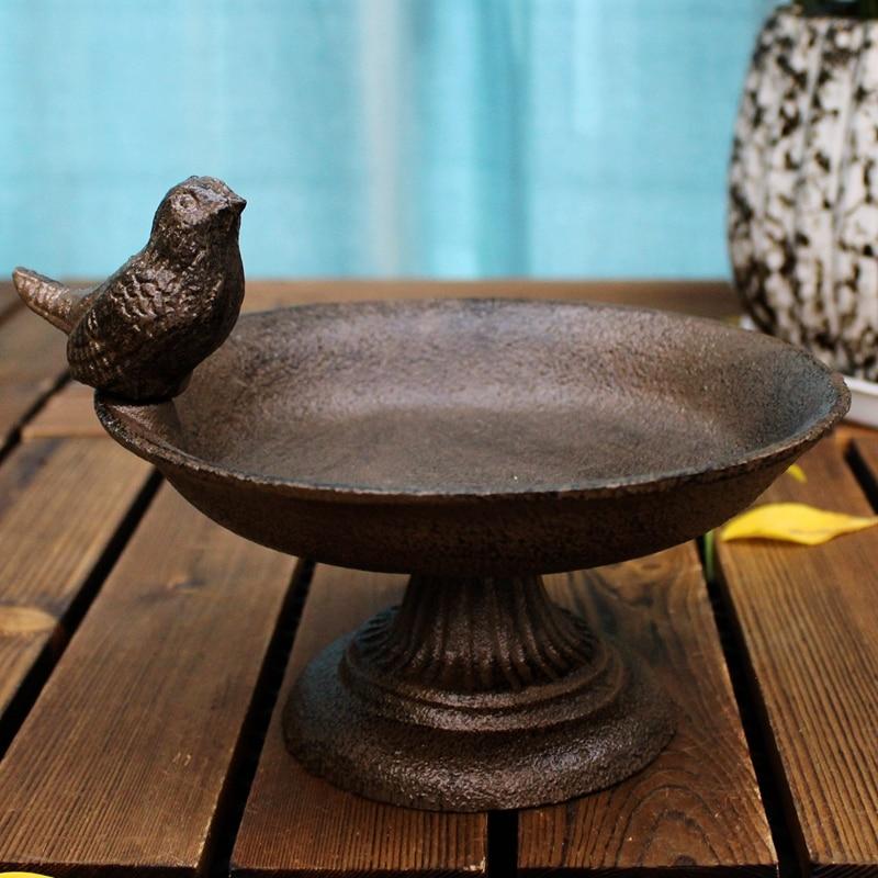Bain oiseaux jardin