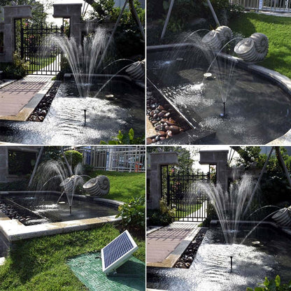 Fontaine solaire grande taille