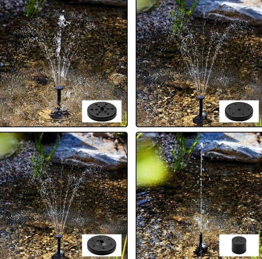 Fontaine solaire mobile
