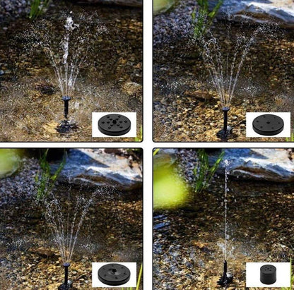 Fontaine solaire mobile