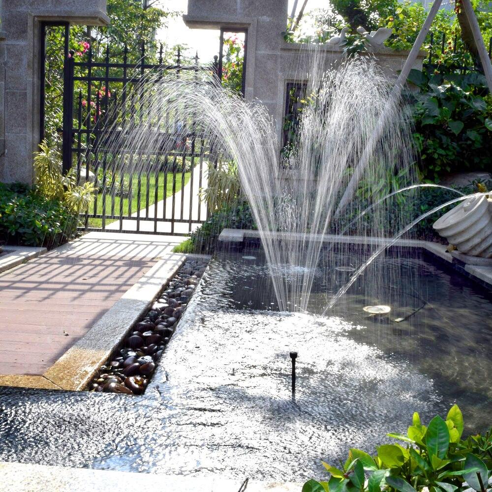 Fontaine solaire pour lac