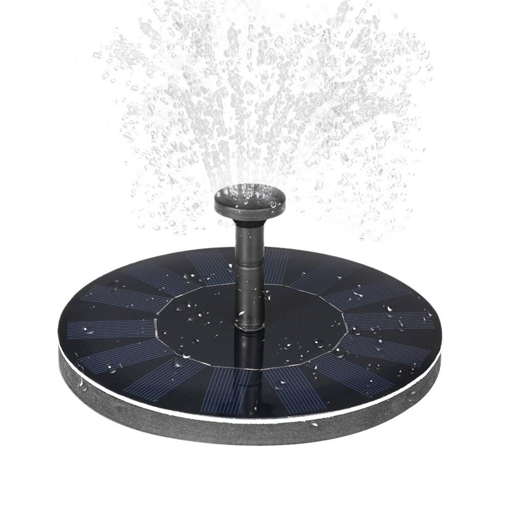Petite fontaine solaire pour bassin