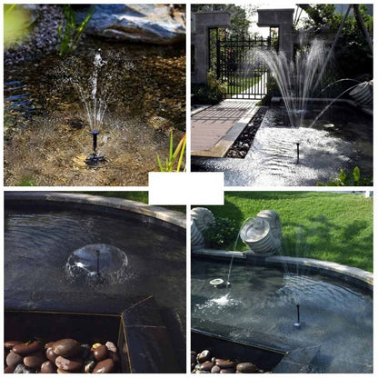 Fontaine solaire pour jardin