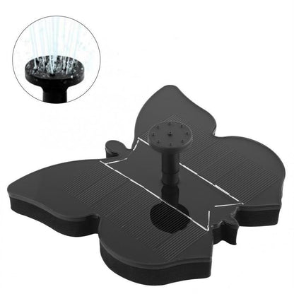 Fontaine solaire papillon