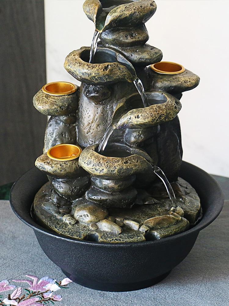 Fontaine à eau zen neutre