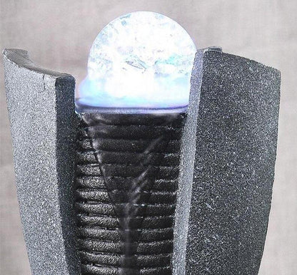Fontaine zen lumineuse