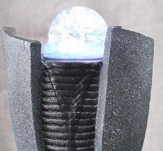 Fontaine zen lumineuse