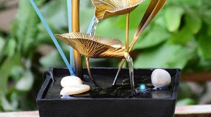 Fontaine musicale LED