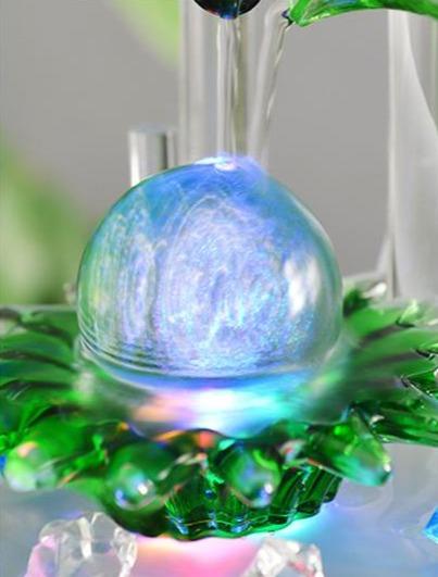Fontaine verre boule