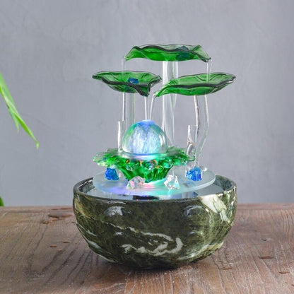 Fontaine verre boule