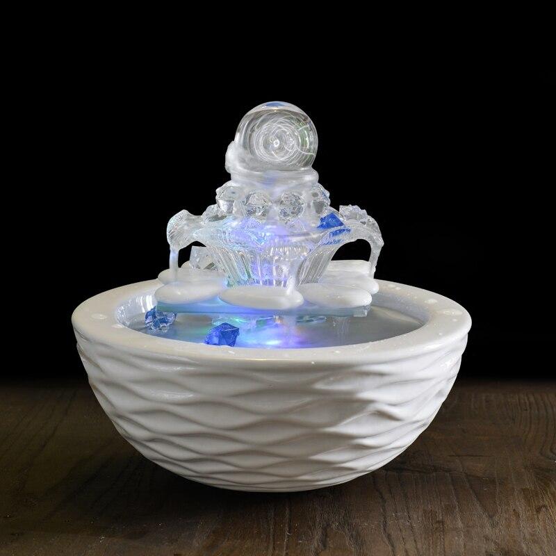 Fontaine zen verre