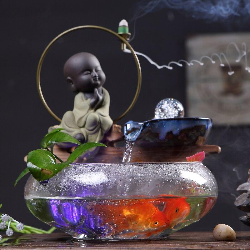 Fontaine zen salle de bain